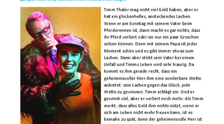 TIMM THALER ODER DAS VERKAUFTE LACHEN